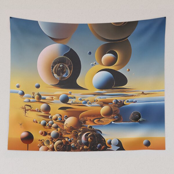 Item preview, Surreal Abstract Landscape Vision designed and sold by artmanikin.