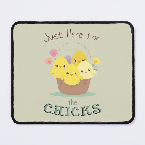 Item preview, I'm Just Here for the Chicks Easter Basket designed and sold by Tannaidhe's Designs.