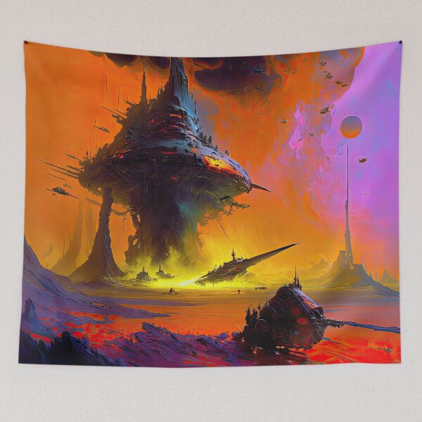 Item preview, Alien Terrains: A Fantastical Odyssey designed and sold by SeedDesign.