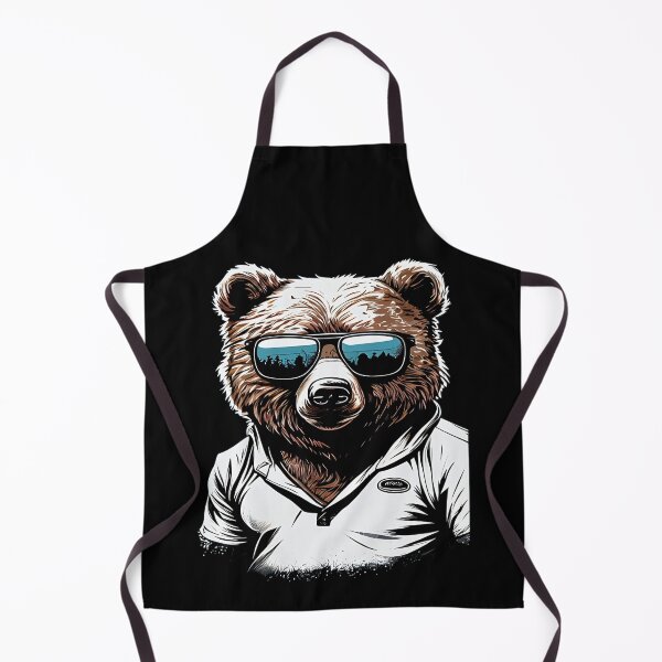 Item preview, Bear Wearing Sunglasses designed and sold by AiInker.