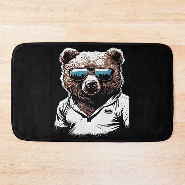 Item preview, Bear Wearing Sunglasses designed and sold by AiInker.