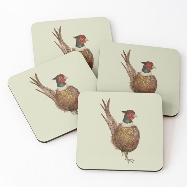 Item preview, Curious pheasant designed and sold by Liliumfineart.