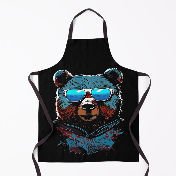 Item preview, Cool Bear Wearing Sunglasses designed and sold by AiInker.