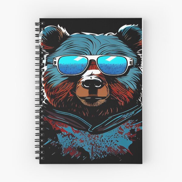 Item preview, Cool Bear Wearing Sunglasses designed and sold by AiInker.