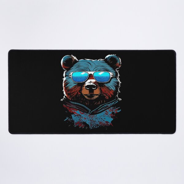 Item preview, Cool Bear Wearing Sunglasses designed and sold by AiInker.