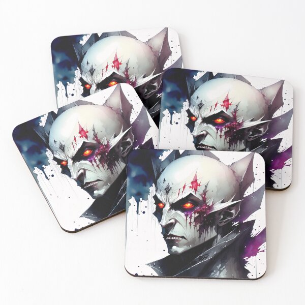 Item preview, Nosferatu portrait in watercolor designed and sold by IkonixArt.