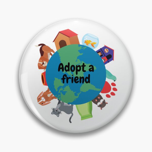 Item preview, Adopt a friend designed and sold by Yerral.