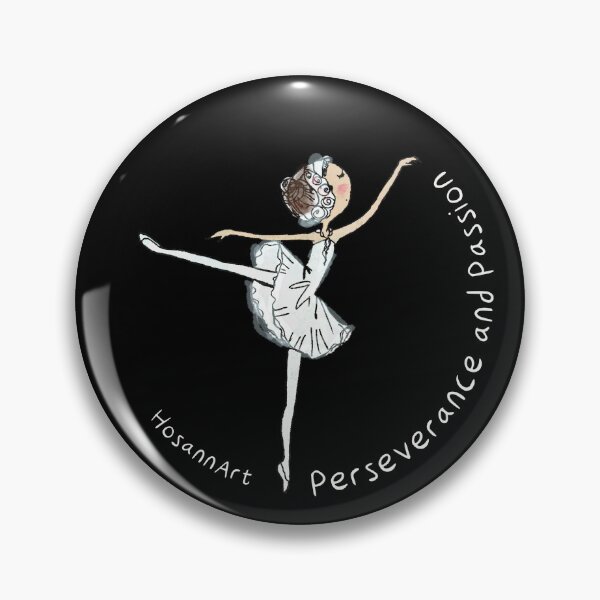 Item preview, Ballerina with Perseverance and Passion designed and sold by hosannart.