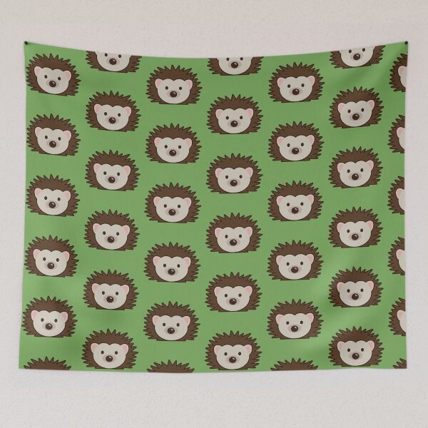 Item preview, Cute Kawaii Cartoon Hedgehog designed and sold by 8thStreetDesign.