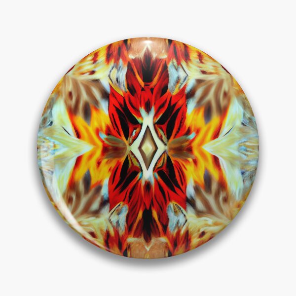 Artikelvorschau, Angular Furry Bohemian Pattern Digital Painting entworfen und verkauft von CodeAndColors.