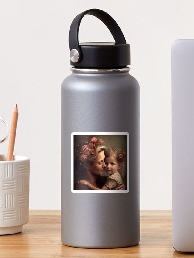 Mother's Day Engraved Metal Water Bottle