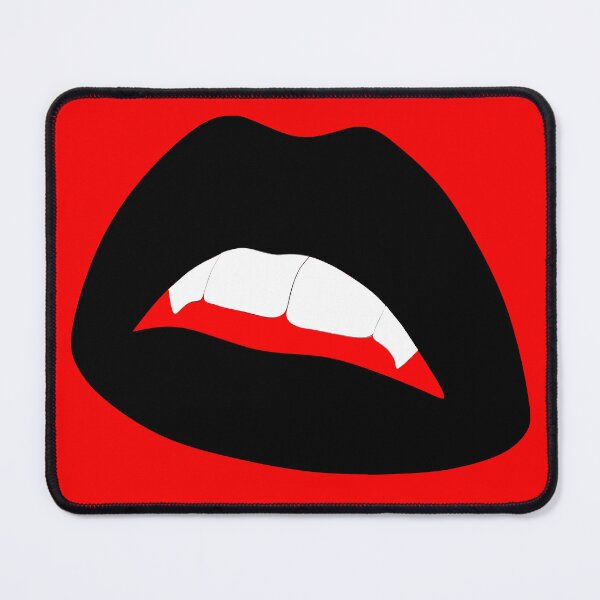 Item preview, Sultry Black Vampire Lips designed and sold by moonrunesshop.