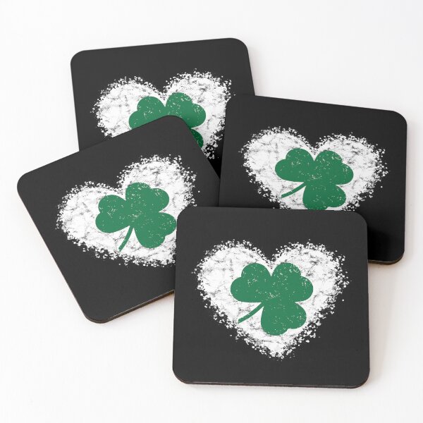 Item preview, Irish Heart Shamrock Happy St. Patrick's Day Clover designed and sold by GravitiTees.