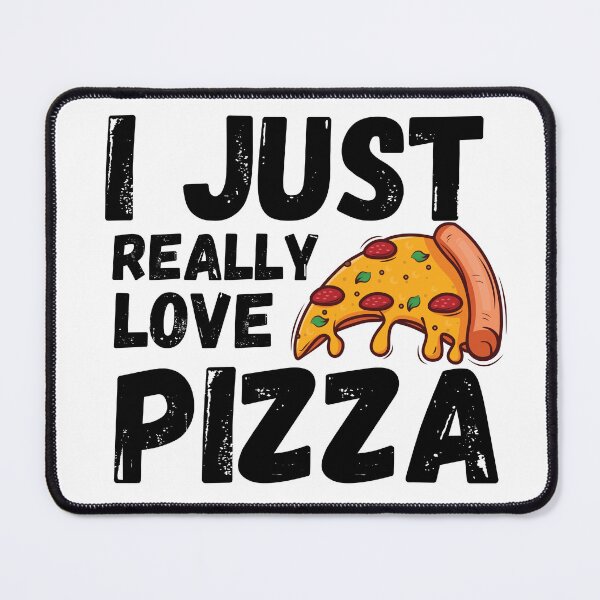Item preview, I Just Really Love Pizza designed and sold by Nicet-shirt1.