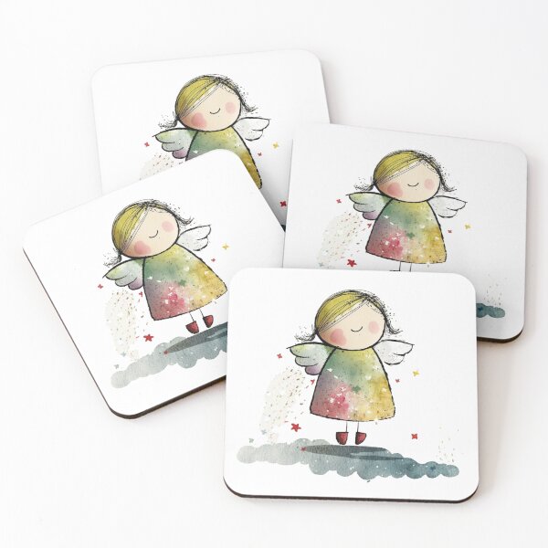 Aperçu de l'œuvre comptines petit ange créée et vendue par printiesart.