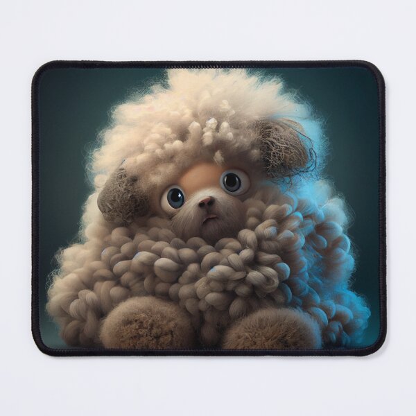 Item preview, Wishy Fluffy and Bumpy Digital Painting designed and sold by CodeAndColors.