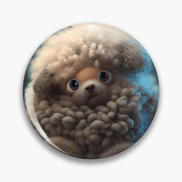 Item preview, Wishy Fluffy and Bumpy Digital Painting designed and sold by CodeAndColors.