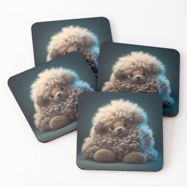 Item preview, Wishy Fluffy and Bumpy Digital Painting designed and sold by CodeAndColors.