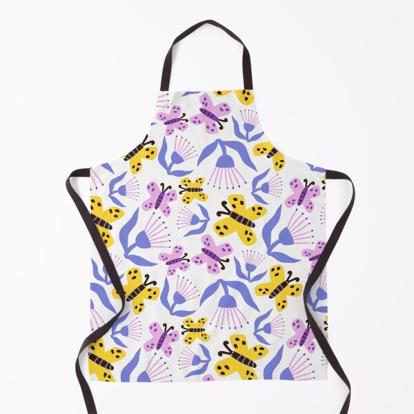 Item preview, Repeating bright pattern with butterflies. designed and sold by Evartfinds.