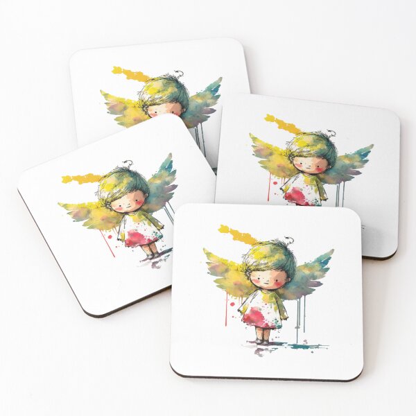 Aperçu de l'œuvre comptines petit ange créée et vendue par printiesart.