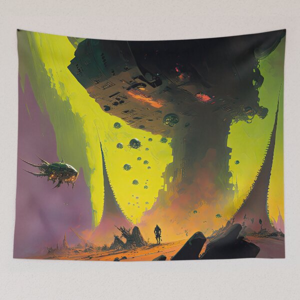 Item preview, Alien Terrains: A Fantastical Odyssey designed and sold by SeedDesign.