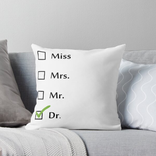 Item preview, Miss, Mr, Mrs, Dr. checkbox! designed and sold by doctorstudent.
