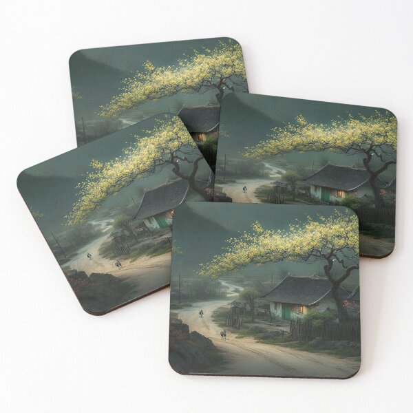Item preview, Beautiful landscape countryside artwork in spring 20 designed and sold by jetaiart.