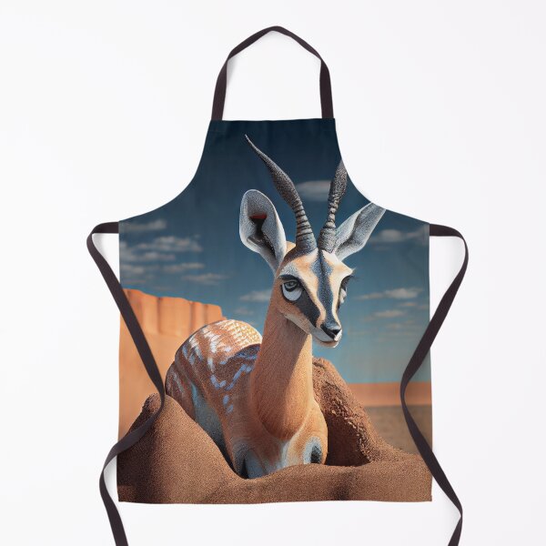 Item preview, A Gloved Gazelle in Crumble Digital Painting designed and sold by CodeAndColors.