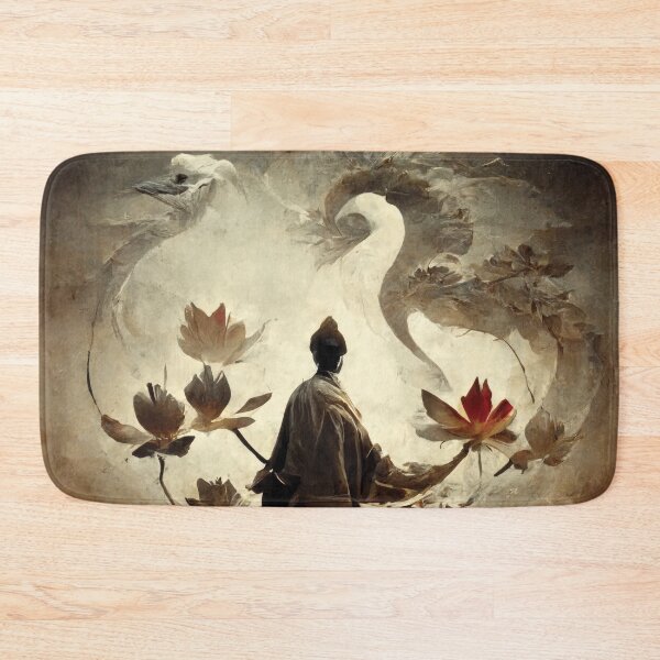 Item preview, White Crane Monk designed and sold by IncrediArts.
