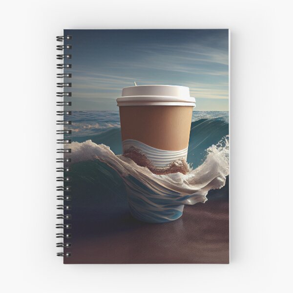 Item preview, Caffeine and the Sea Digital Painting designed and sold by CodeAndColors.