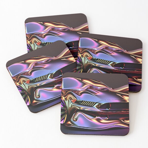 Item preview, Liquid Metal Muscle Car designed and sold by The Graphic Letters.
