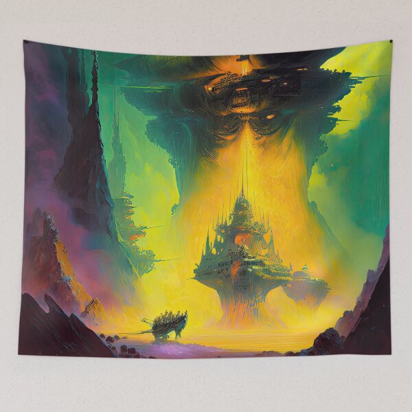 Item preview, Alien Terrains: A Fantastical Odyssey designed and sold by SeedDesign.