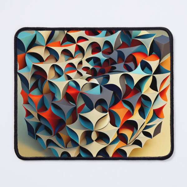Item preview, Three Dimensional Cool Pattern Digital Painting designed and sold by CodeAndColors.