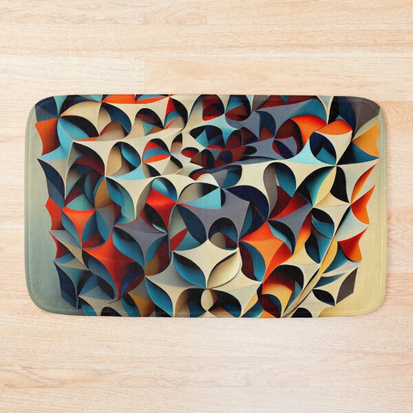 Item preview, Three Dimensional Cool Pattern Digital Painting designed and sold by CodeAndColors.