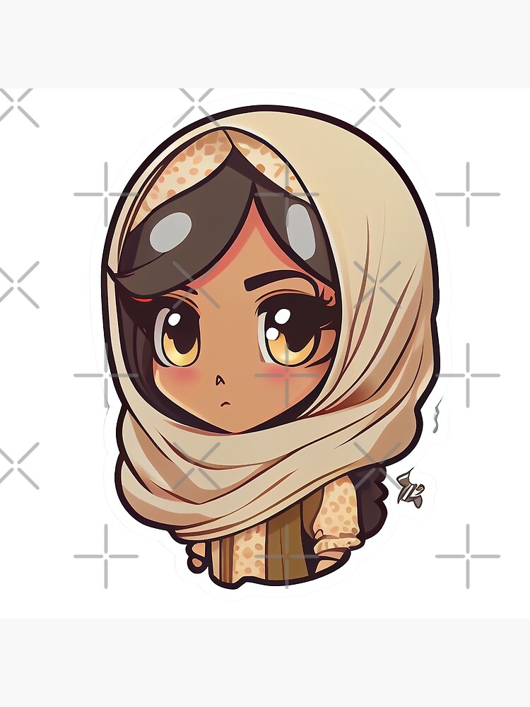 Cartoon arab welcome gestures, cartoon, the arab figure, anime png | PNGWing