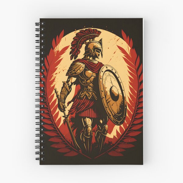 Item preview, spartan soldier on a battlefield designed and sold by R.L cases and stickers.