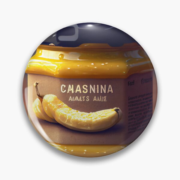 Artikelvorschau, Cheesy Banana Jam Digital Painting entworfen und verkauft von CodeAndColors.