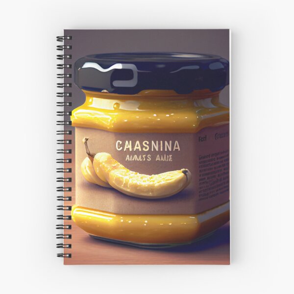 Item preview, Cheesy Banana Jam Digital Painting designed and sold by CodeAndColors.