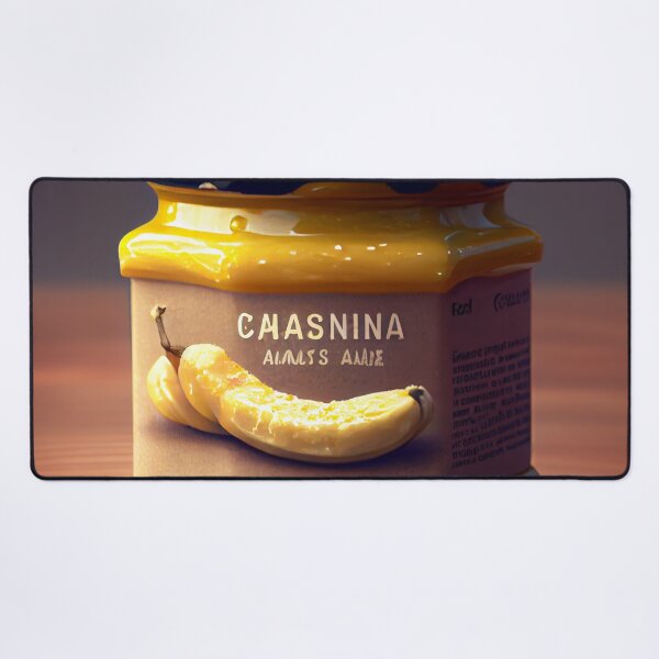 Artikelvorschau, Cheesy Banana Jam Digital Painting entworfen und verkauft von CodeAndColors.