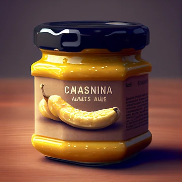 Imagen de la obra Cheesy Banana Jam Digital Painting de CodeAndColors