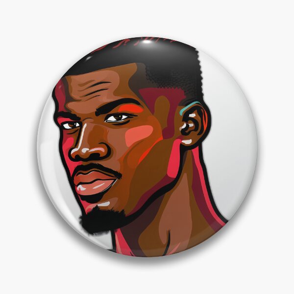 Item preview, Jimmy Butler Abstract designed and sold by HomemadeHoops.