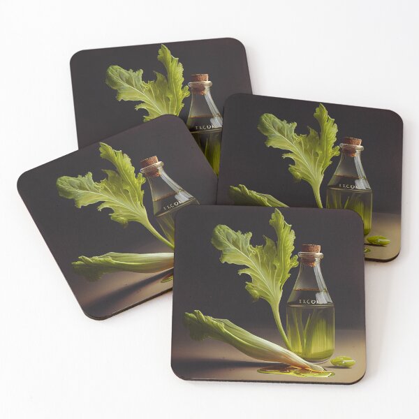 Item preview, A Study in Celery and Pigeon Oil Digital Painting designed and sold by CodeAndColors.