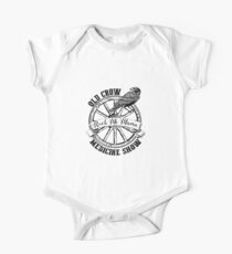 Medicine Show Wagon Wheel With Old Crow One Piece - Short Sleeve