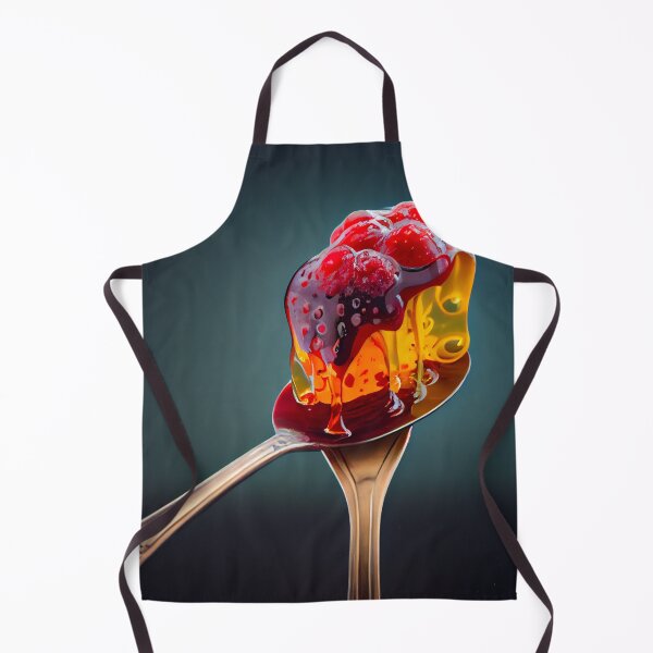 Artikelvorschau, Spoonful of Jelly on the Back Digital Painting entworfen und verkauft von CodeAndColors.