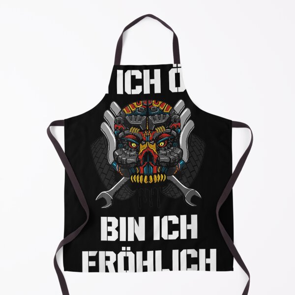 Item preview, Bin ich Ölig bin ich Fröhlich KFZ Auto Mechanic Autobaue designed and sold by Chic-Astral-Ca.