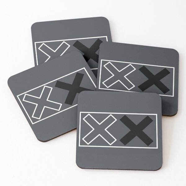 Item preview, The xx Black and White Greyscale designed and sold by CarpeDiem96.