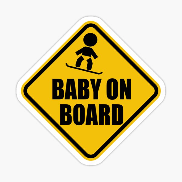 autocollant bébé à bord autocollant baby on board multi surface bikers cross 