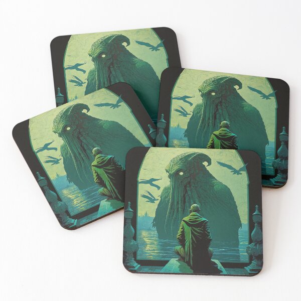 Item preview, Rising from the Deep: Illustrated Cthulhu  designed and sold by Blackholehabibi.