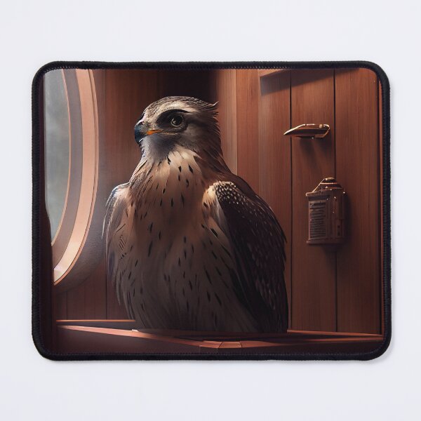 Item preview, Platinum Falcon in the Sauna Digital Painting designed and sold by CodeAndColors.