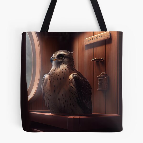 Item preview, Platinum Falcon in the Sauna Digital Painting designed and sold by CodeAndColors.